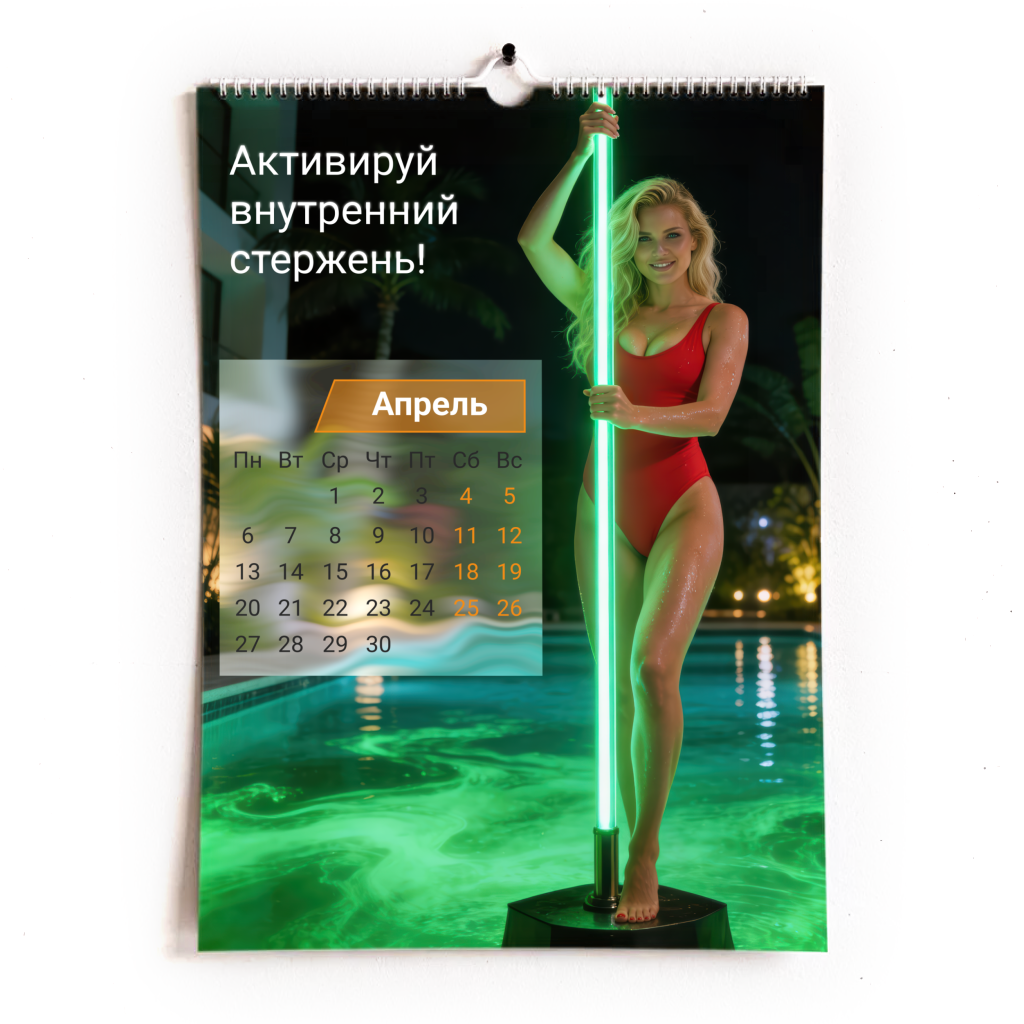 Превью Мотивационный календарь «Ядерный Титбитленд 2026»