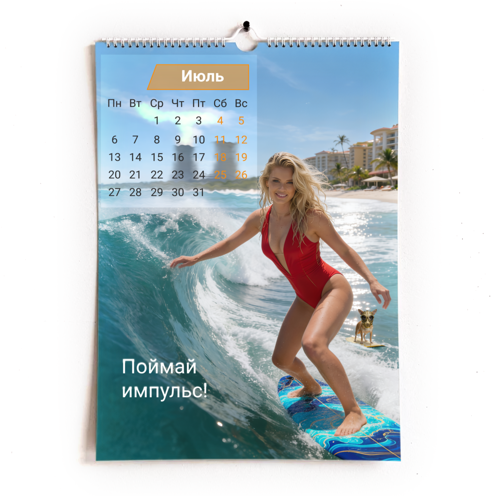 Превью Мотивационный календарь «Ядерный Титбитленд 2026»