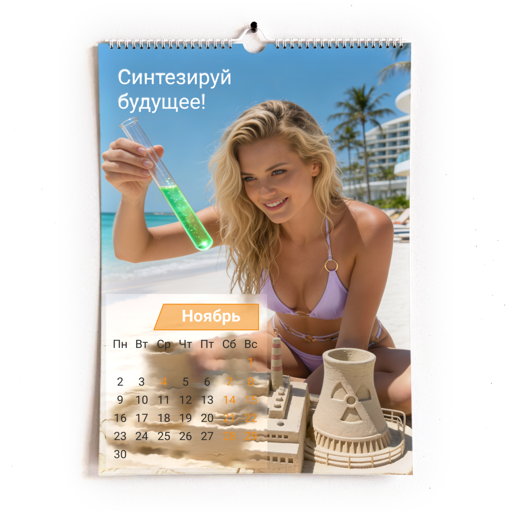Превью Мотивационный календарь «Ядерный Титбитленд 2026»